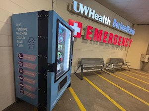 UW Hospital Harm Reduction Vending Machine
